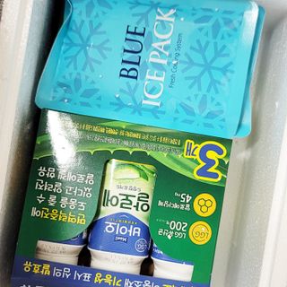 LIVE 매일바이오 알로에 드링킹 요거트 — 5점을 준 리뷰어가 2022년 4월 올린 사용 사진