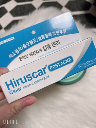 히루스카 포스트아크네 클리어 — 4점을 준 리뷰어가 2021년 2월 올린 사용 사진