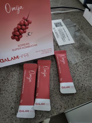 달람하리 DALAMHARI [미.친.탄.산.] 과즙 듬뿍 청량한 탄산 습관 15kcal 슈퍼콤부차 (오미자 / 유자 / 매실 택1) — 5점을 준 리뷰어가 2022년 8월 올린 사용 사진