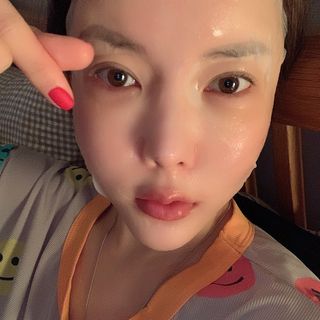 리더스코스메틱 리더스 라이트 바세린 마스크 4종 — 5점을 준 리뷰어가 2021년 2월 올린 사용 사진