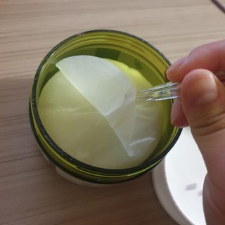 랑벨 랑바이오 블랙 시카 퀵 패드 100매 (3초 쿨링/3분 흡수, 블랙비 프로폴리스/시카 4종 함유, 대용량) — 5점을 준 리뷰어가 2022년 7월 올린 사용 사진
