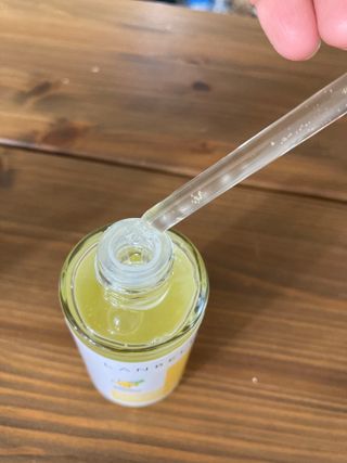 랑벨 비타 에너지 잡티 앰플 50ml 고농축 비타민, 저자극, 수분 촉촉, 미백 앰플 — 4.5점을 준 리뷰어가 2022년 4월 올린 사용 사진