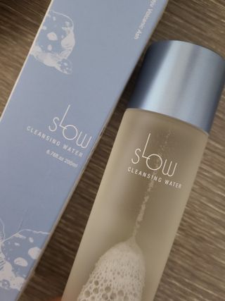 슬로우 스킨스 슬로우 화산송이 클렌징 워터 — 4점을 준 리뷰어가 2021년 6월 올린 사용 사진