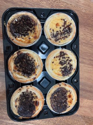 디앙뜨 포르투갈 에그타르트 오리지널 맛+패션후르츠+초콜릿타르트 맛 중 택1 — 4.5점을 준 리뷰어가 2021년 7월 올린 사용 사진