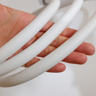 바디빔 물때방지 샤워 호스 2m 꼬임방지 PVC 튜브 — 5점을 준 리뷰어가 2022년 4월 올린 사용 사진