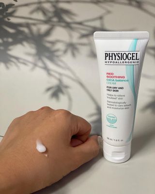 피지오겔 레드수딩 시카밸런스 크림 50ml — 5점을 준 리뷰어가 2022년 4월 올린 사용 사진