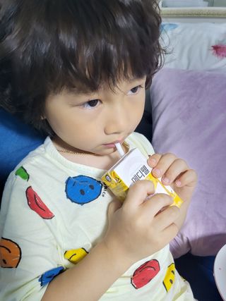 메디웰 페디아드링크 미니 바나나맛 — 5점을 준 리뷰어가 2022년 8월 올린 사용 사진