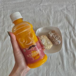 탐라원 제주의 맛, 몬딱주스 4종세트 - 한라봉몬딱주스, 천혜향몬딱주스, 청귤에이드, 당근몬딱주스 — 5점을 준 리뷰어가 2021년 8월 올린 사용 사진