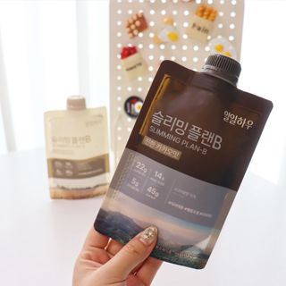 일일하우 슬리밍 플랜B 고소한 귀리맛, 진한 카카오맛 (체중조절식) — 4점을 준 리뷰어가 2023년 7월 올린 사용 사진