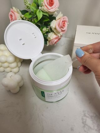 디에이브 더마-테카 바이옴 카밍패드 60매 — 5점을 준 리뷰어가 2022년 11월 올린 사용 사진