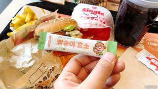 아이비웰니스 빵순이 식탁 위의 필수템! 빵순이 효소 키위맛 100포 + 석류맛 14포 (총 114포) — 5점을 준 리뷰어가 2023년 1월 올린 사용 사진