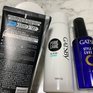 [갸스비] 명불허전, 남성을 위한 브랜드 갸스비의 올인원, 폼클렌징, 헤어오일 3종 — 5점을 준 리뷰어가 2021년 3월 올린 사용 사진