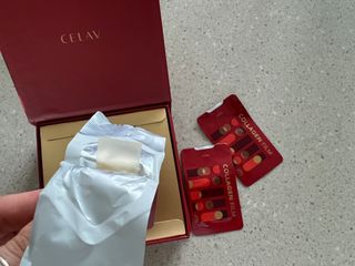 프리마인 귀족의 콜라겐, 92배 흡수율. 럭셔리 프리미엄 셀라브 콜라겐필름 30매 — 5점을 준 리뷰어가 2022년 6월 올린 사용 사진