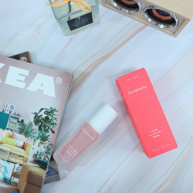 산다화 더블 이펙트 안티 링클 세럼 50ml 리뷰 사진