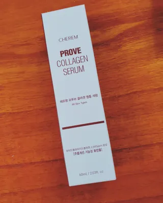 체르엠  프루브 콜라겐 앰플세럼 60ml 1병 — 5점을 준 리뷰어가 2022년 1월 올린 사용 사진