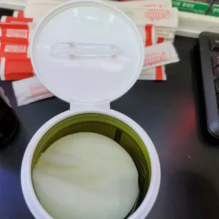 랑벨 랑바이오 블랙 시카 퀵 패드 100매 (3초 쿨링/3분 흡수, 블랙비 프로폴리스/시카 4종 함유, 대용량) — 5점을 준 리뷰어가 2022년 5월 올린 사용 사진