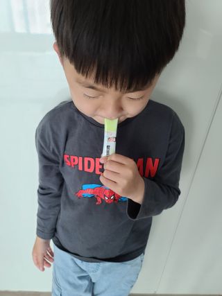 연세생활건강 키즈텐 멀티비타민 1BOX (30포) — 5점을 준 리뷰어가 2022년 5월 올린 사용 사진