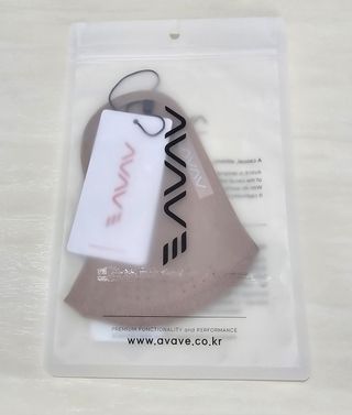 [AVAVE] 어베이브 페이스히트 스포츠 골프 방한 페이스 마스크 — 5점을 준 리뷰어가 2024년 1월 올린 사용 사진