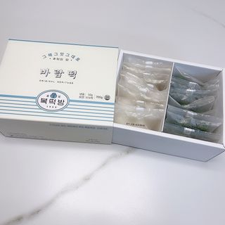 종로복떡방 레트로 3총사 바람떡 세트 — 5점을 준 리뷰어가 2021년 4월 올린 사용 사진