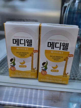 메디웰 페디아드링크 미니 바나나맛 — 4점을 준 리뷰어가 2022년 8월 올린 사용 사진