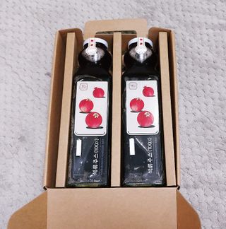 [바이윙클] 페르시아 유기농 석류 착즙주스 750ml 2병 + 선물박스 세트 — 5점을 준 리뷰어가 2022년 2월 올린 사용 사진