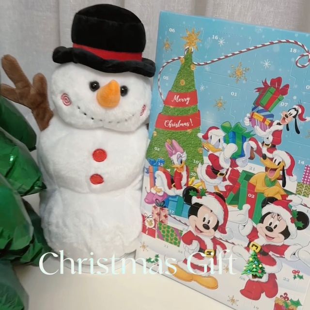 크리스마스 어드벤트 캘린더 마시멜로 🖤디즈니 트리광장🎄 리뷰 사진