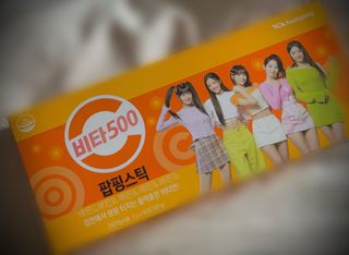 광동생활건강 비타500 팝핑스틱 — 4점을 준 리뷰어가 2023년 8월 올린 사용 사진