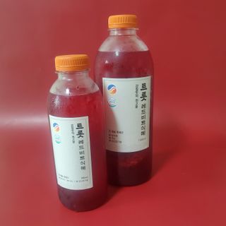 트롯전통식혜 트롯레드비트식혜 1리터 +500리터 — 5점을 준 리뷰어가 2021년 5월 올린 사용 사진