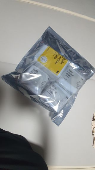 디어엘로디 프리미엄 유기농 유아 솜티슈 40매 3Pack +60매 1Pack 혼합형 — 5점을 준 리뷰어가 2021년 4월 올린 사용 사진