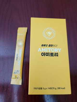 주식회사 씨크릿비에프랩 마시는 아미노산 아미토리 열대과일맛 14포 [1포, 5g / 보틀증정] — 5점을 준 리뷰어가 2023년 2월 올린 사용 사진