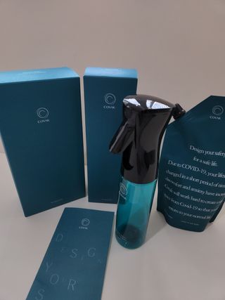 코박 스프레이 살균수  500ml 세트 — 5점을 준 리뷰어가 2022년 6월 올린 사용 사진