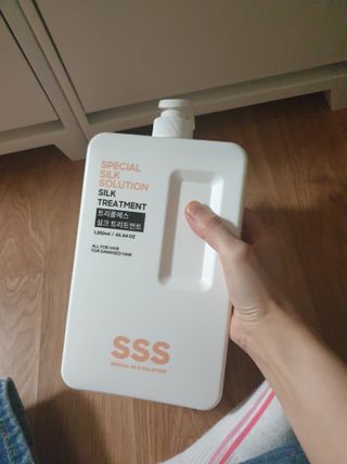 트리플에스 실크 트리트먼트 1350ml — 4점을 준 리뷰어가 2021년 3월 올린 사용 사진