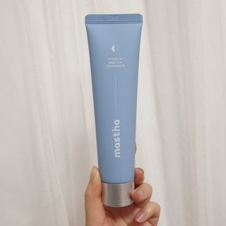 매스티나 프리미엄 매스티스 치약 — 5점을 준 리뷰어가 2021년 5월 올린 사용 사진