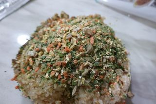 해풀잎 누구나 김밥*1ea [(혼합야채 35g *1ea,  김밥김 (5g, 5ea),  양념간장 (6g, 5ea), 참기름(5g, 2ea)] — 4점을 준 리뷰어가 2022년 5월 올린 사용 사진
