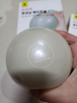 트라택 쿠셔닝 웨이트볼 0.5kg + 1kg SET — 5점을 준 리뷰어가 2022년 5월 올린 사용 사진