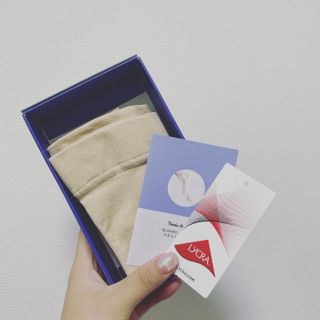 땡스마이레그 더핏X 압박밴드 허벅지확장형 — 5점을 준 리뷰어가 2022년 8월 올린 사용 사진
