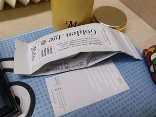 마시다 태양의 축복을 받은 프리미엄 수제 블렌딩 홍차, 골든에이지블랙티 — 5점을 준 리뷰어가 2021년 2월 올린 사용 사진