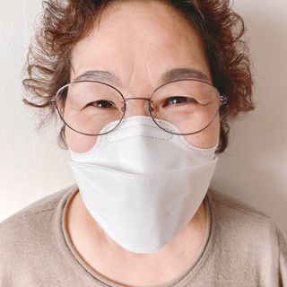 포그프리 김서림방지 마스크 KF94 10매 — 4점을 준 리뷰어가 2022년 1월 올린 사용 사진