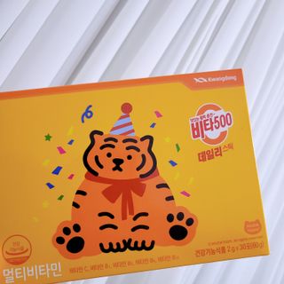 광동생활건강 [광동] 비타 500 데일리 스틱 VB, VC를 함유한 멀티비타민 30포+30포 — 5점을 준 리뷰어가 2022년 10월 올린 사용 사진