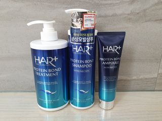 헤어플러스 단백질탈모샴푸 500ml+단백질본드앰플 145ml — 5점을 준 리뷰어가 2021년 3월 올린 사용 사진