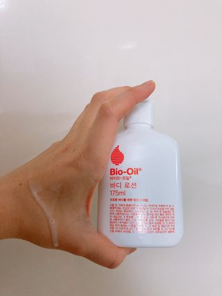 바이오오일 [바이오-오일] 바디 로션 175ml — 4.5점을 준 리뷰어가 2021년 10월 올린 사용 사진