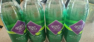 몽베스트 Montbest with Sparkling water Lime20병 — 5점을 준 리뷰어가 2022년 9월 올린 사용 사진