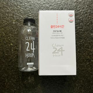 클린24시간 1BOX(5포) + 전용보틀(500ml) — 5점을 준 리뷰어가 2022년 8월 올린 사용 사진
