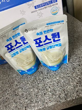 자연에온 마시는 프로틴 고함량 균형단백질 음료 포스틴 125ml 10개입 1BOX — 4.5점을 준 리뷰어가 2021년 4월 올린 사용 사진