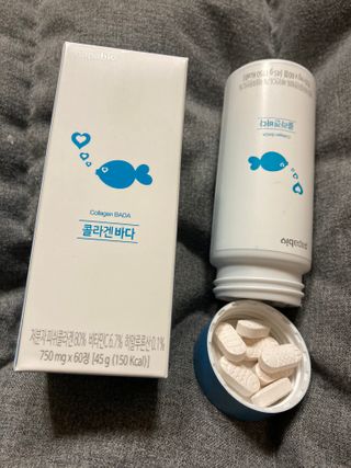파파비오랩 승무원 콜라겐 콜라겐바다 — 5점을 준 리뷰어가 2020년 12월 올린 사용 사진