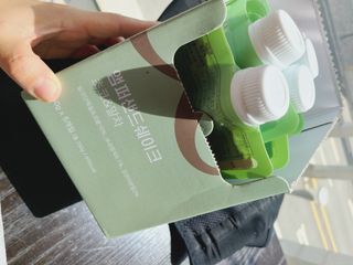 [뷰캔] 건강한 식사대용 앰퍼샌드 단백질 쉐이크 초코&말차 50g — 5점을 준 리뷰어가 2022년 6월 올린 사용 사진