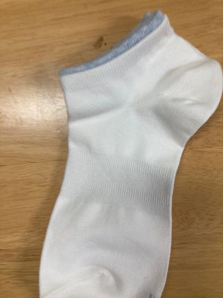 [사이즈가 있는 양말 필로이] 여자 스니커즈 발목 양말 5족 세트【 S, M, L, 】3가지 사이즈 — 5점을 준 리뷰어가 2022년 7월 올린 사용 사진