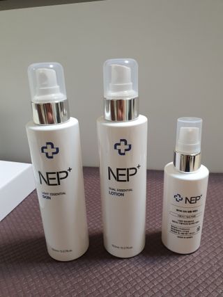 SOONWITH 순위드 NEP+ 스킨케어 3종 세트 — 5점을 준 리뷰어가 2021년 3월 올린 사용 사진