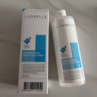 랑벨 수퍼내츄럴 수분잠금 토너 500ml (수분, 보습, 피부장벽 토너) — 5점을 준 리뷰어가 2022년 4월 올린 사용 사진