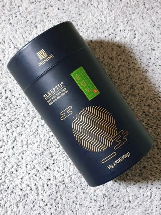 프리마인 자체 기업부설 연구소에서 찾아낸 건강한 수면의 비밀.  슬립토 플러스 30포 — 4점을 준 리뷰어가 2022년 2월 올린 사용 사진